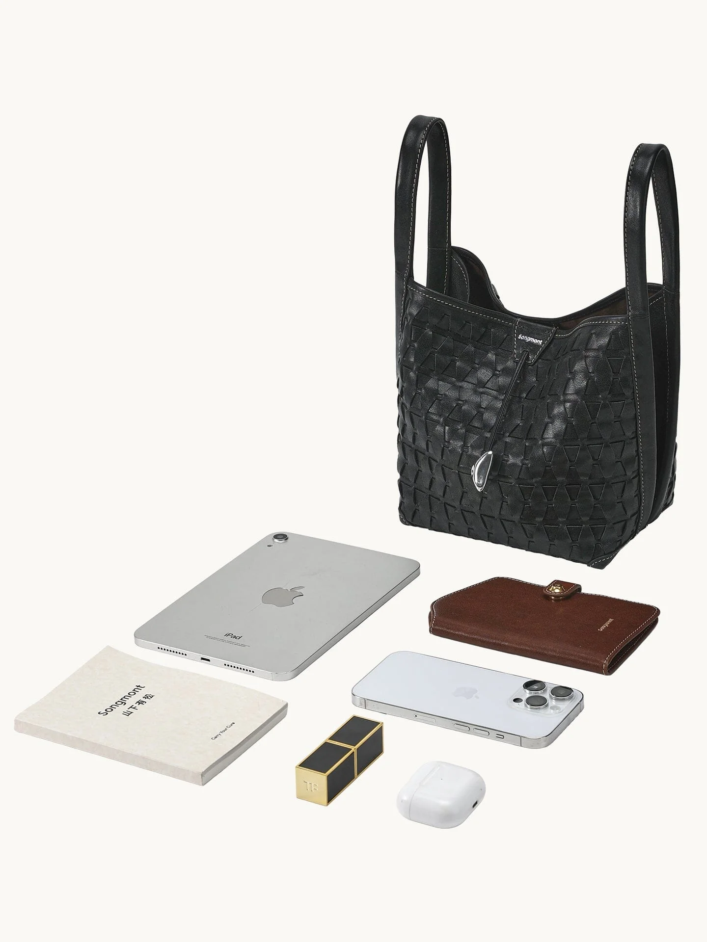 Lattice Bucket Bag - Image 12