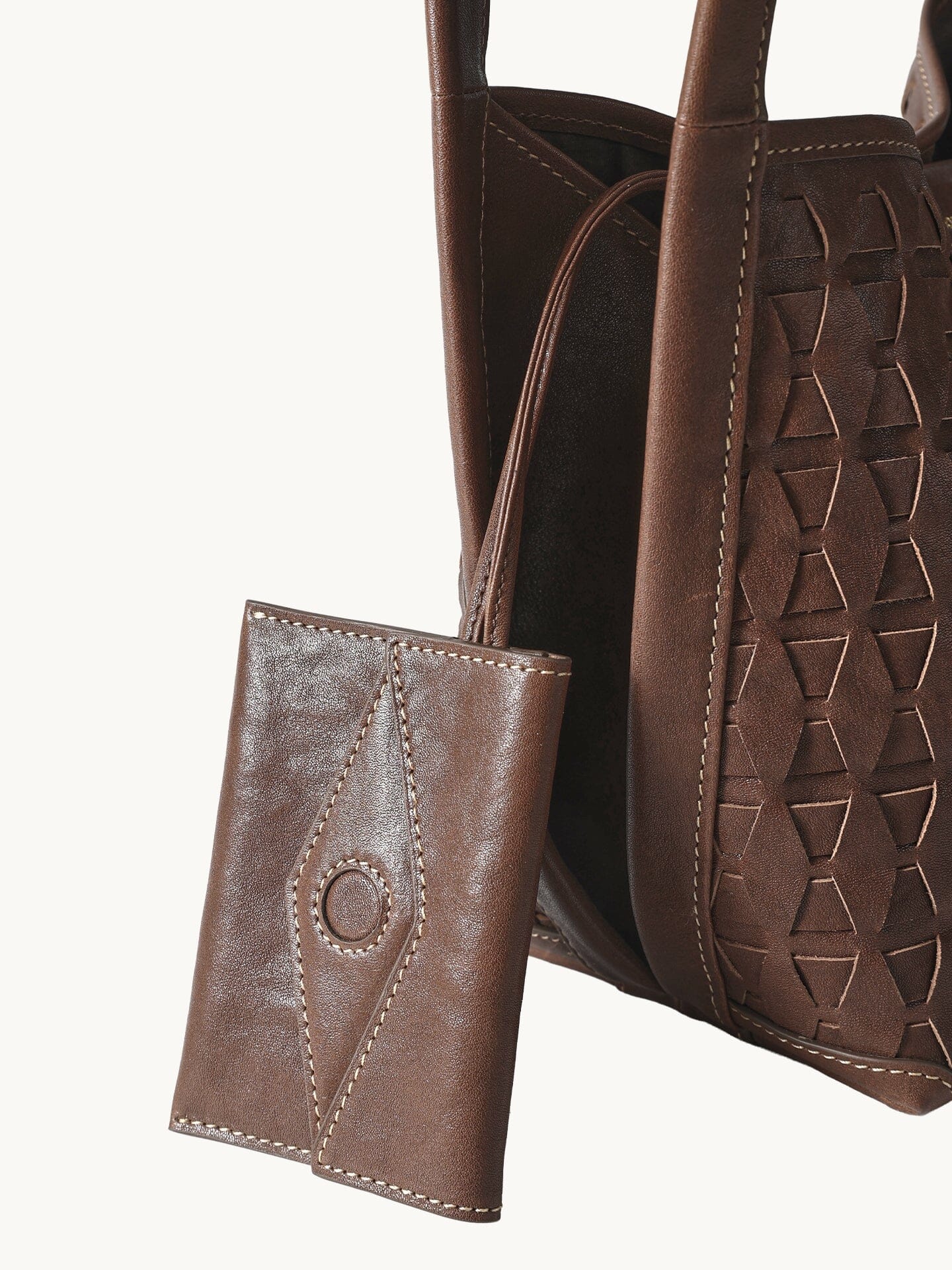Lattice Bucket Bag - Image 9