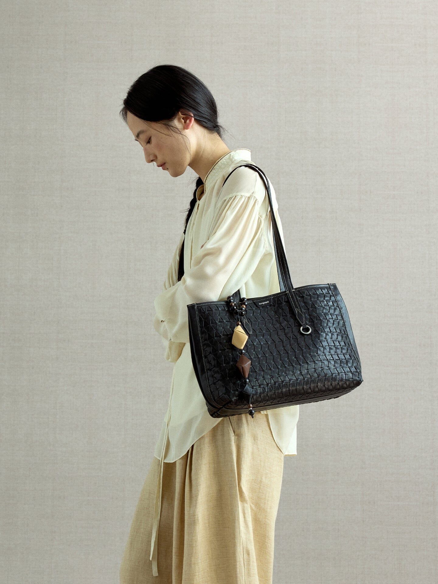 Small Lattice Tote - Image 3