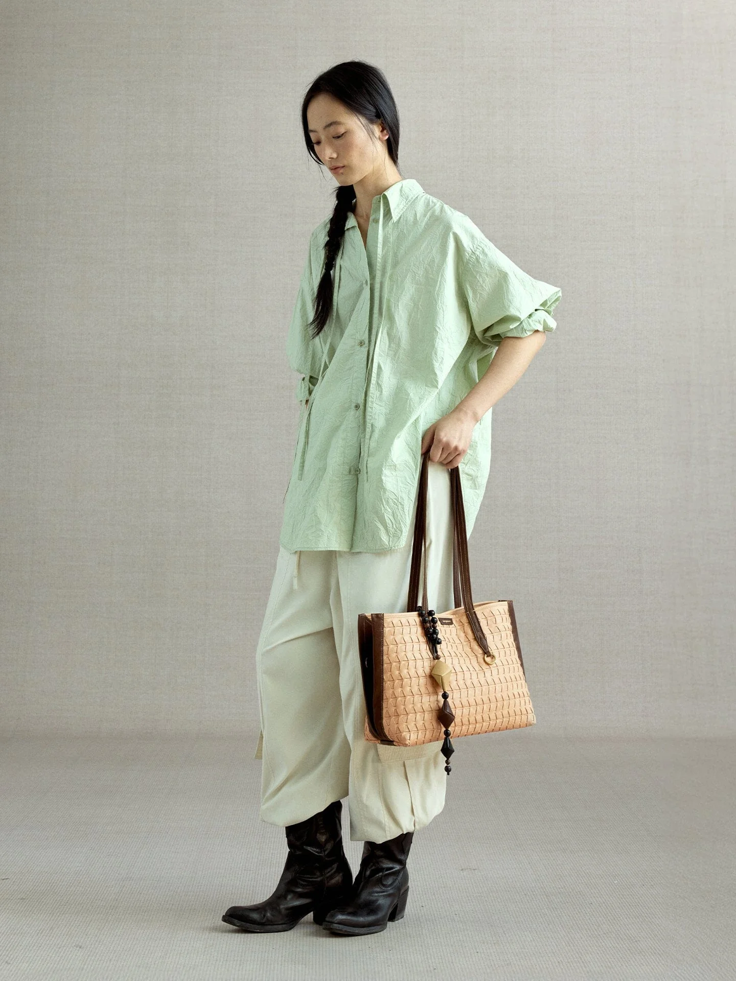 Small Lattice Tote - Image 3
