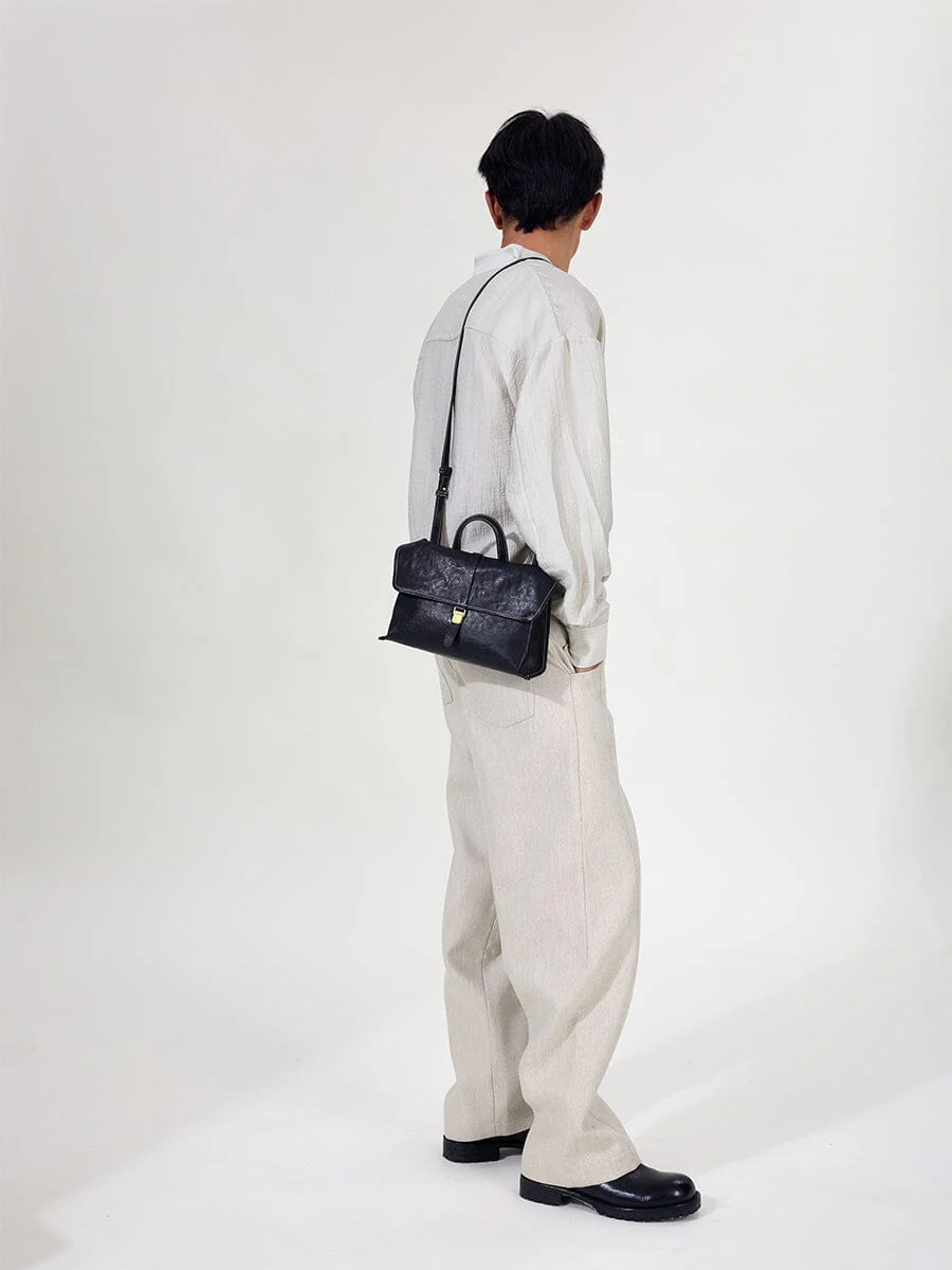 Small Shan Satchel Bag - Image 5